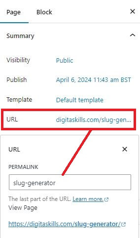 How To Change A Slug In WordPress