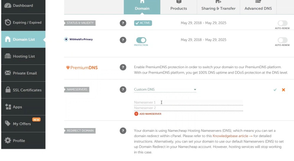 How to Get Free Lifetime SSL for WordPress or Any Website (Using Cloudflare) 4 namecheap change nameservers to cloudflare